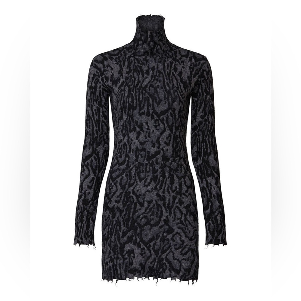 Ocelot Sweater Mini Dress